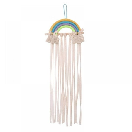

Forzero Hairband Storage Belt Barrette Organizer Hair Clips Storage Hair Holder DIY Rainbow Decoration Wall Hanging