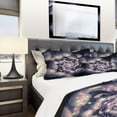 thumbnail image 4 of Designart 'Black White Fractal Flower in Dark' Modern & Contemporary Duvet Cover Set, 4 of 4