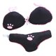 thumbnail image 1 of Squeaky Dog Toys Zulema Juguete de peluche para masticar Negro 16x7cm, 1 of 7