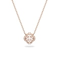 thumbnail image 1 of Collar Swarovski Sparkling Dance con cristal blanco y oro rosa, 1 of 6