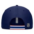 thumbnail image 4 of Men's Fanatics Navy/Red Montreal Canadiens Authentic Pro Ripstop Adjustable Hat, 4 of 4