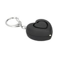 thumbnail image 5 of Falleo Clearance 125dB Self Defense Alarm LED Light Anti Attack Emergency Alert Heart Shape for Elderly Women Kids(Black ), 5 of 5