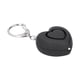 thumbnail image 4 of Alarma de autodefensa de 125 dB, luz LED, alerta de emergencia antiataque, forma de corazón para mujeres mayores y niños (negro), 4 of 9