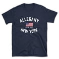 thumbnail image 1 of Allegany New York Patriot Men's Cotton T-Shirt, 1 of 1