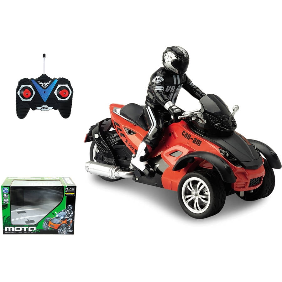 110 Remote Control Motorcycle, Orange