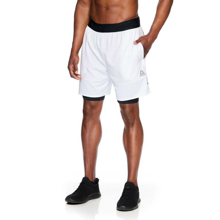 Reebok Men's Cadence 2-In-1 Shorts, 9 Inseam