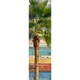 thumbnail image 3 of Franklin 10x24 Black Modern Framed Museum Art Print Titled - Palm Plank III, 3 of 5