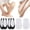 B, variant on 4 PCS Women Boat Socks Low Cut Hidden Liner Anti Slip Moisture Wicking Quick Dry Breathable Anti Odor Short Socks Low Cut Socks For Daily Wear