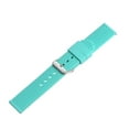 thumbnail image 3 of Uxcell Silicone Watch Band 20mm Rubber Watch Strap with Electroplated Stainless Steel Buckle for Men Women, Cyan, 3 of 6