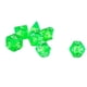 thumbnail image 5 of 7 Piezas Juegos de TRGP D8 D10 D12 D20 Mazmorras y Dragones Verde Yotijar Dados de varias caras, 5 of 6