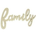 thumbnail image 2 of Hanging Ivory Script Family Sign, 2 of 2