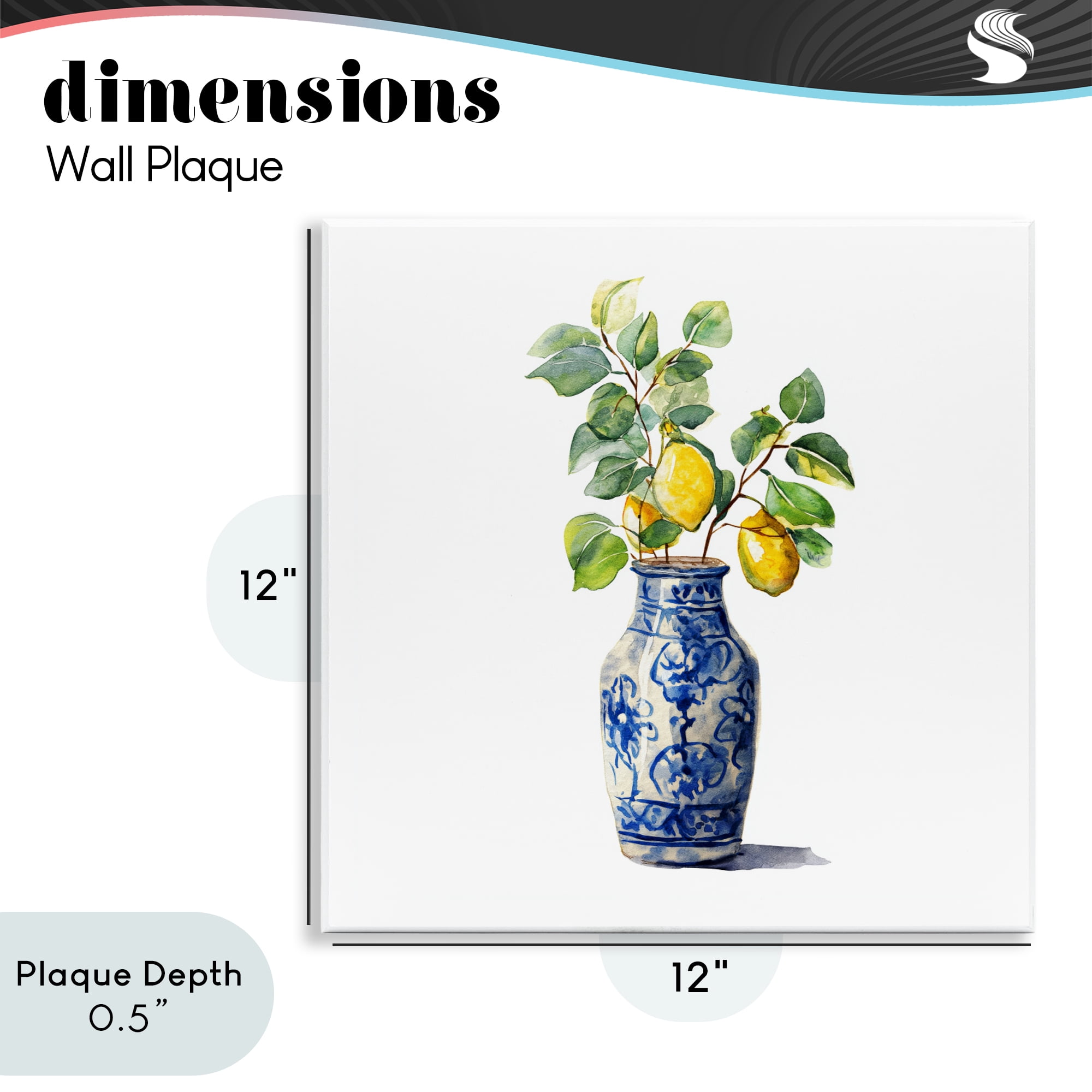 Stupell Industries Vase Of Sunshine Wall Plaque Art, design by Svetlana Aleynikova