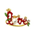 thumbnail image 2 of Christmas Decorations Event & Party Christmas Decorations Christmas Napkin Rings Deer Wreath Pattern Napkin Ring Holders Decorative Metal Holder For Table Holiday Dinner Home Party Balloon, 2 of 9
