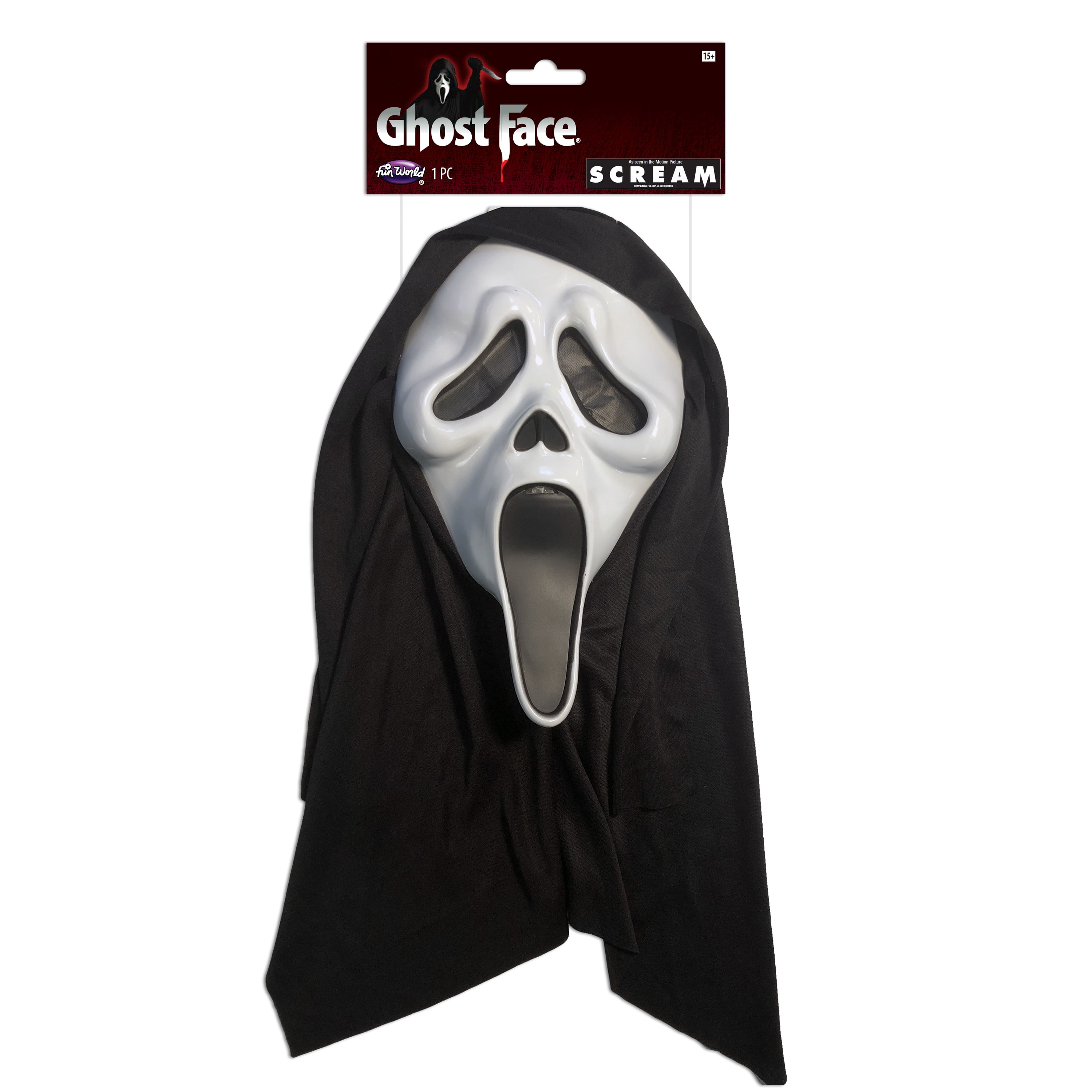 Scream 4 - Officially Licensed Classic Ghost Face Adult Mask Fun World