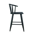 thumbnail image 5 of Jofran Fitz Traditional Solid Wood Curved Back Spindle Counter Stool, 5 of 8