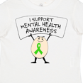 thumbnail image 4 of Inktastic I Support Mental Health Awareness Green Ribbon Boys or Girls Toddler T-Shirt, 4 of 5
