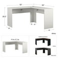 thumbnail image 6 of Ameriwood Home Duffield L Desk, Cherry, 6 of 7