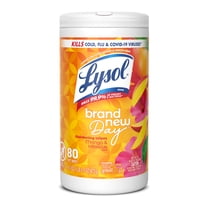 LYSOL® Disinfecting Wipes - Brand New Day™ Mango & Hibiscus 80 ct.
