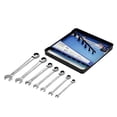 thumbnail image 3 of JobSmart JS2011048 Chrome Plated Ratchet Combination Wrench Set-Metric, 7 Pieces, 3 of 3