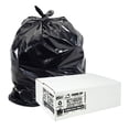 thumbnail image 1 of Bolsas de basura Aluf Plastics 208 L Heavy Duty, paquete de 50 unidades, negras, 1 of 6