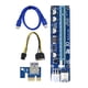 thumbnail image 1 of VER007 tarjeta elevadora de GPU 007S PCI pci-1x 16X adaptador para minería de monedas , instalación sencilla Hugo  Tarjeta de video de computadora, 1 of 9