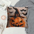 thumbnail image 2 of Happy Halloween Pumpkin Throw Pillow Case Vampire Broom Clown Pillow Covers Maple Leaves Pillow Cover for Home Sofa Bedroom Livingroom, 2 of 5