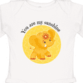 thumbnail image 4 of Inktastic You are my sunshine Elephant Etana Yellow and Cute Boys or Girls Long Sleeve Baby Bodysuit, 4 of 5