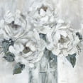 thumbnail image 2 of Robinson, Carol 15x15 Gold Ornate Wood Framed with Double Matting Museum Art Print Titled - Shaded Peonies, 2 of 4