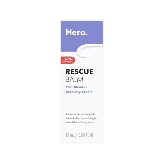 Hero Cosmetics Rescue Balm Post-Blemish Recovery Cream, 15ml