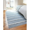 thumbnail image 3 of Sabrina Soto Casa Collection Area Rug - Madrid (8' 3" x 10' Rectangle Navy Blue/Ivory), 3 of 8