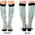 thumbnail image 2 of FREEAMG Beautiful Hummingbird Compression Socks Women Men Knee High Stockings for Sports,Running,Travel 1Pair, 2 of 7