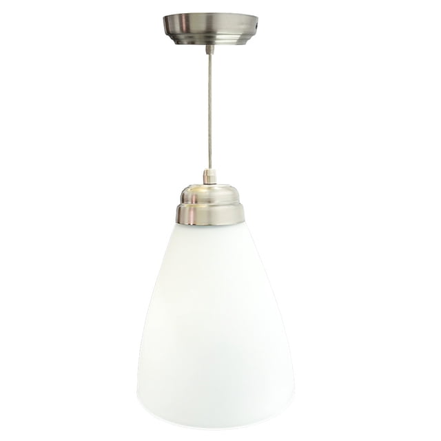 Lampara De Techo Campana Colgante Chica Pantalla Marmol.
