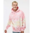 thumbnail image 4 of Colortone Tie Dye Pullover Hoodie for Women and Men, Funnel Cake, 2X-Large, 4 of 5