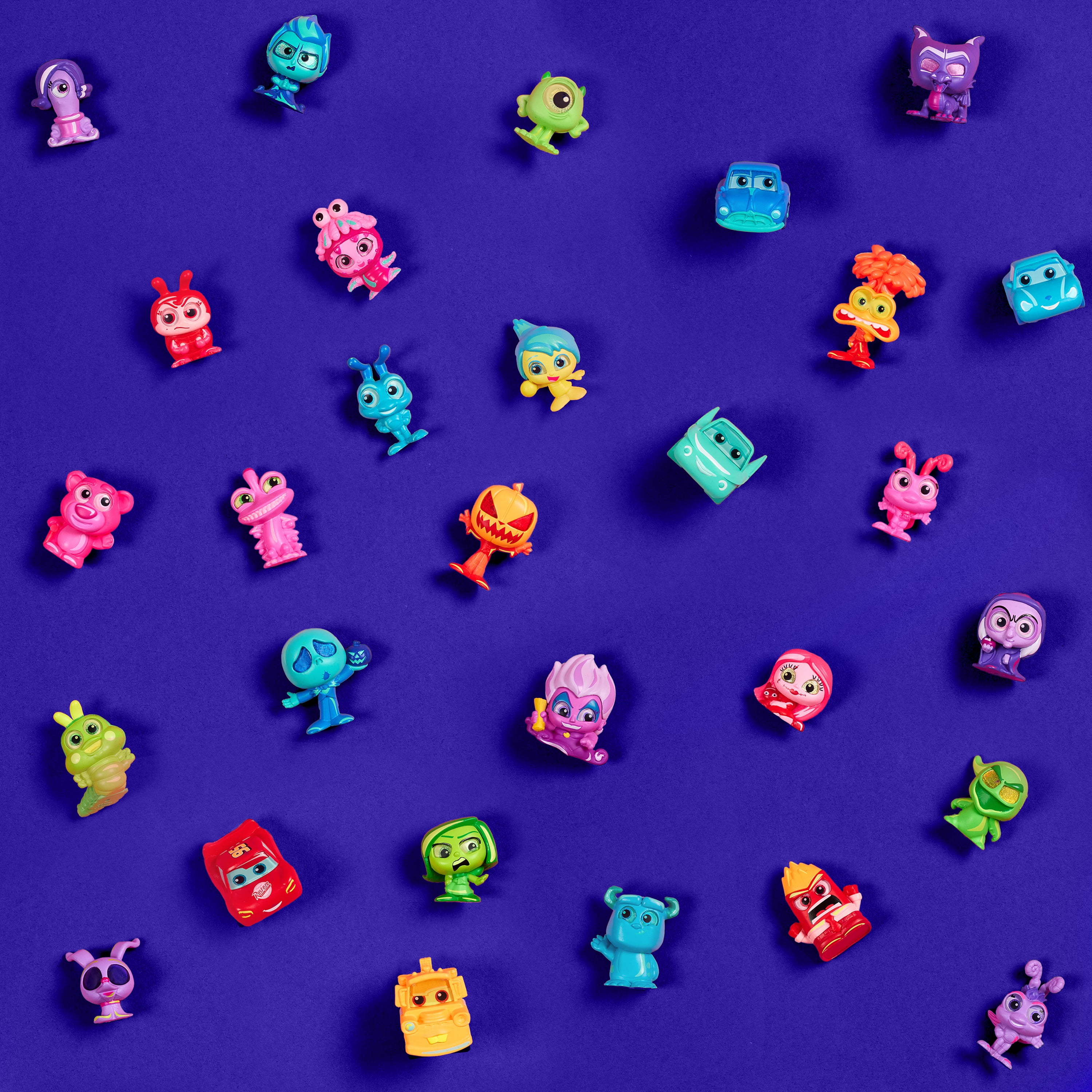 Disney Doorables Neon Pop Peek Black Light Reveal Mystery