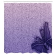 thumbnail image 2 of Ambesonne Purple Butterfly Shower Curtain, Animal Grungy Back, 69"Wx70"L, Pale Lavender Indigo, 2 of 4