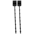 thumbnail image 1 of OULII 2Pcs Wall Mount Clothes Rack Easy Installation Multiple Hanging Needs Homeowners Students 11.8X2.2X1.6In, 1 of 8
