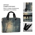 thumbnail image 4 of FORMRS 16" Laptop Bag Carrying Sleeve Case with Handle Travel Shoulder Briefcase, Retro Forest, 4 of 8