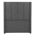 thumbnail image 1 of Cabecera Indvidual Nizza Gris Oscuro, 1 of 6