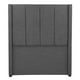 thumbnail image 1 of Cabecera Indvidual Nizza Gris Oscuro, 1 of 6