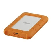 LaCie 2TB Rugged USB-C Portable Hard Drive 1 x USB-C 3.1 Model STFR2000800 Orange