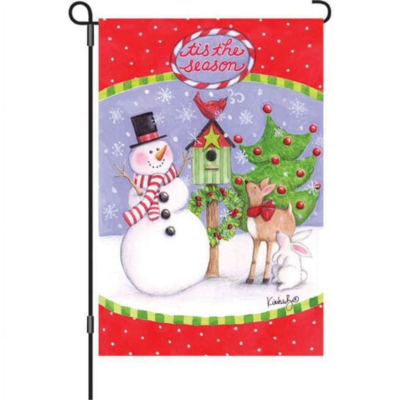 Premier Garden Size Flag - Festive Friends