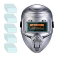 thumbnail image 2 of Fengbin Welding Helmet Face Cover Multipurpose Adjustable Portable Flip up Large View Detachable Welder Face Welding and 50 Protect Film, 2 of 10