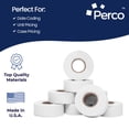 thumbnail image 4 of Etiquetas de precios Perco 1 Line White 240K para pistolas de precio y fecha, 4 of 7