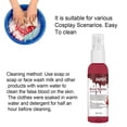thumbnail image 2 of Blood Splatter Halloween Fake Blood Spray para maquillaje de vampiros Dress Up Prop Ygjytge Cuidado Belleza, 2 of 4