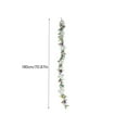 thumbnail image 3 of Easter Ear Leaf Hanging Ornaments, Party Simulation Greenery Pendants for Indoor Decor, Spring Holiday and Festive Scene Arrangement, 3 of 3
