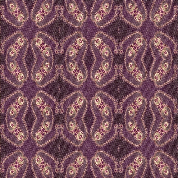 Ahgly Company Indoor Square Patterned IndianRed Area Rugs, 7' Square