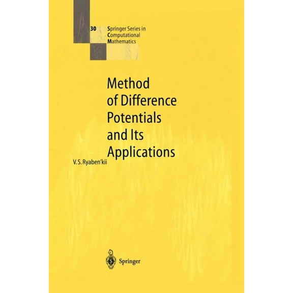 Springer Computational Mathematics Method of Difference Potentials and Its Applications, Book 30, (Paperback)