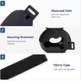 thumbnail image 4 of Silicone Grip Case With Knuckle Straps Compatible With Quest 2 Accessories (black, 1 Pair), 4 of 5