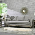 thumbnail image 4 of Pemberly Row Modern / Contemporary 84" Farmhouse Sofa Opal Gray, 4 of 17