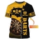 thumbnail image 1 of PLstar Cosmos-Camiseta de dardos con nombre personalizado para hombre, camisa con estampado 3D, de manga corta, informal, Unisex, DW82Adult size 4XL Gao Jinjia LED, 1 of 2